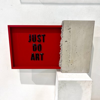 강민기-sculpainting “just do art”