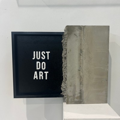 강민기-sculpainting “just do art” 