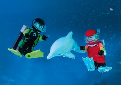 LegitBricks, 스쿠버 다이버와의 만남