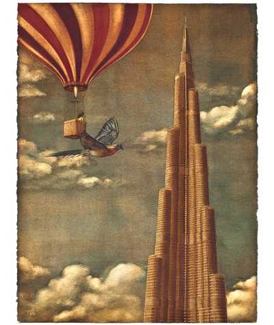 Noah-Passenger Pigeon and Burj Khalifa