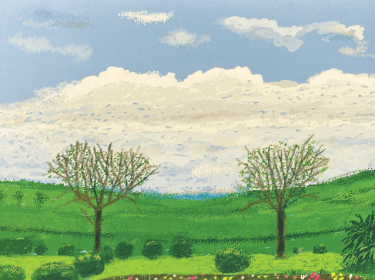 데이비드 호크니: 색과 공간의 탐구