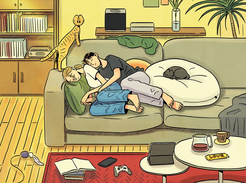 그림비 작가 - 색과 선으로 그려낸 일상의 이야기