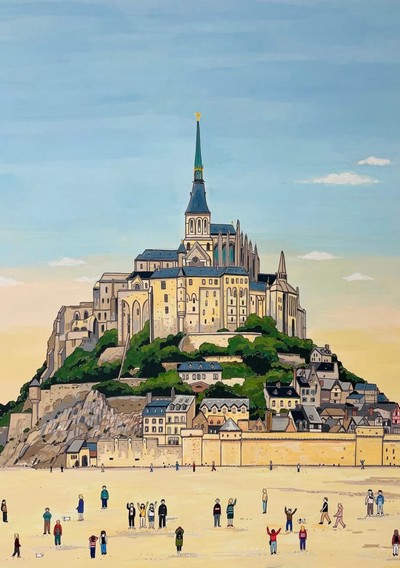 강지-Mont-saint michel A2포스터