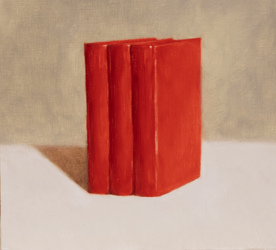 김예닮, 빨간색 책 세 권을 그린 정물화를 위한 습작 1