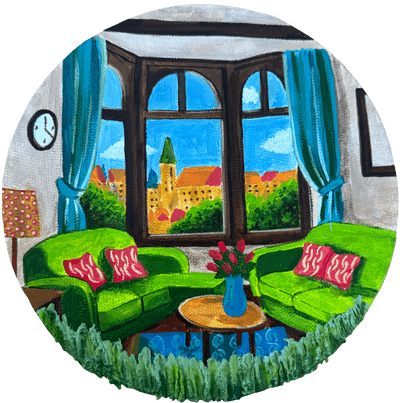 정마리나, 창문 밖 세상: 프라하