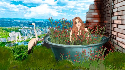 정마리나 [IAMARINATEN] Ten Marina-Bathing On Top