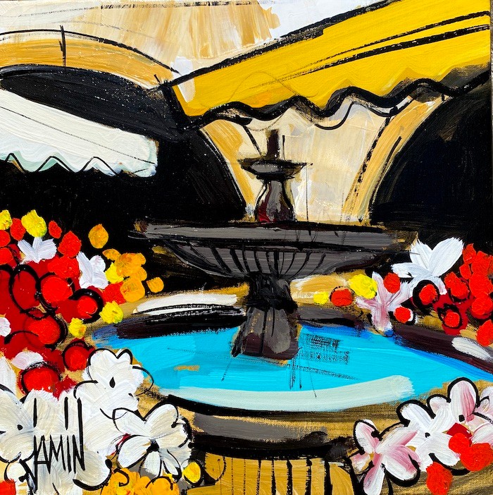 David Jamin -Uz&amp;amp;egrave;s &amp;amp;ndash; la fontaine place aux herbes