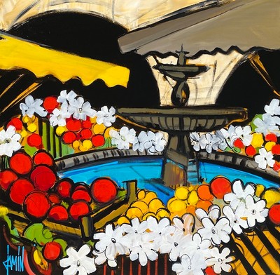 David Jamin -Uzès – un jour place aux herbes