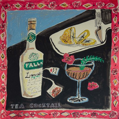 희다가든-[Poster/Card] Camellia Tea Cocktail