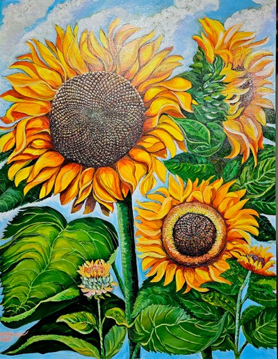 배미영, 황금빛 해바라기