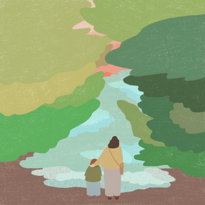 하루의기억-다른세상의 정글숲