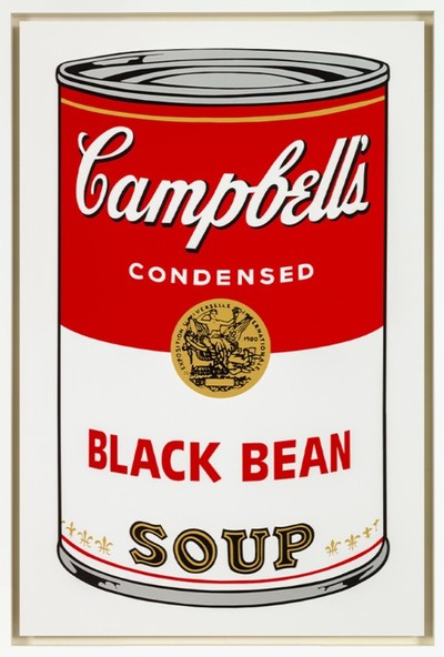 앤디워홀 Andy Warhol-Campbell's Soup Can Series - Black Bean
