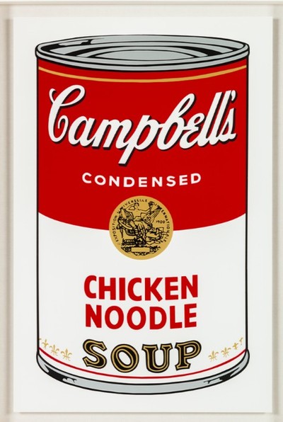 앤디워홀 Andy Warhol-Campbell's Soup Can Series - Chicken Noodle Soup