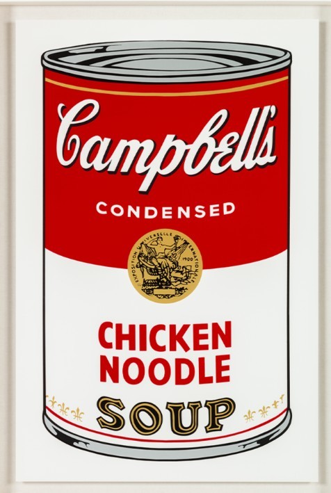 앤디워홀 Andy Warhol-Campbell's Soup Can Series - Chicken Noodle Soup