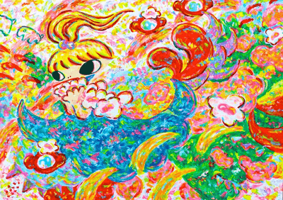 아야코 록카쿠 Ayako Rokkaku-Untitled