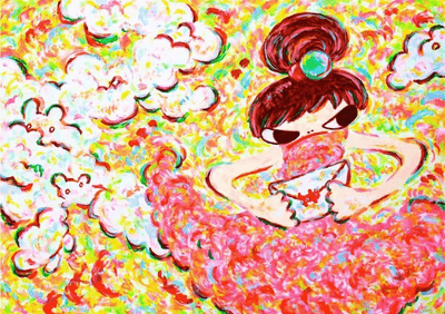 아야코 록카쿠 Ayako Rokkaku-Untitled