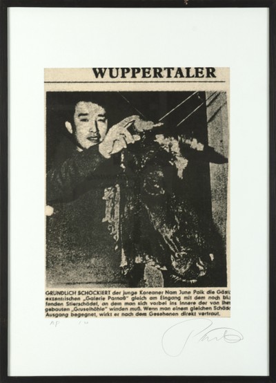 백남준 Paik Nam June-Untitle