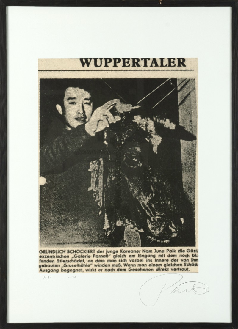 백남준 Paik Nam June-Untitle