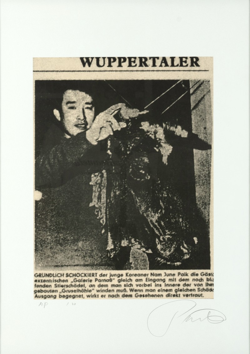 백남준 Paik Nam June-Untitle