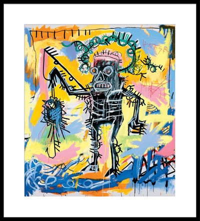 장미셸 바스키아 (Jean-Michel Basquiat), Untitled (Fishing)