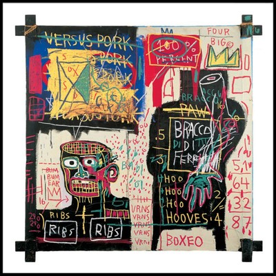장미셸 바스키아 (Jean-Michel Basquiat), The Italian version of Popeye has no Pork in his Diet