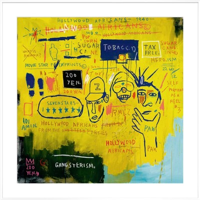 장미셸 바스키아 (Jean-Michel Basquiat), Hollywood Africans