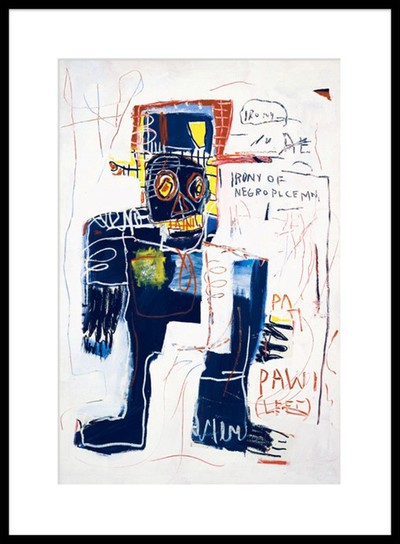 장미셸 바스키아 (Jean-Michel Basquiat), Irony of Negro Policeman
