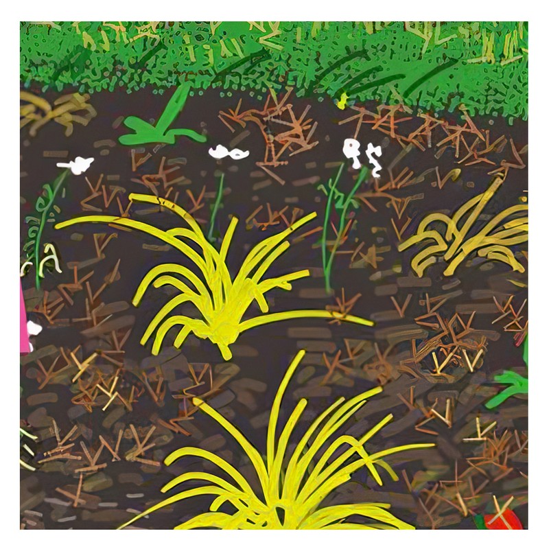데이비드 호크니-The Arrival of Spring no. 186