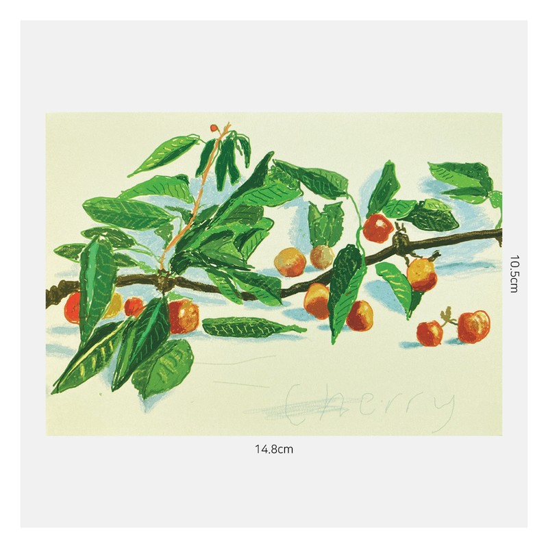 데이비드 호크니-The Arrival of Spring no. 348