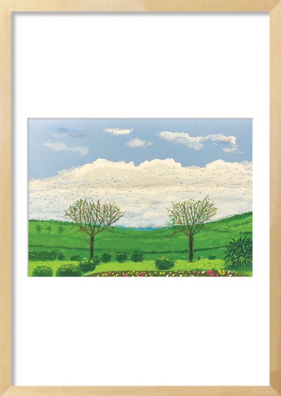 데이비드 호크니-The Arrival of Spring no. 168