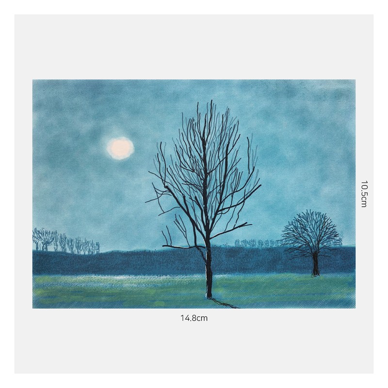 데이비드 호크니-The Arrival of Spring no. 97