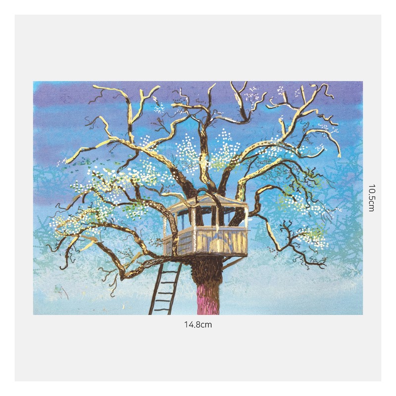 데이비드 호크니-The Arrival of Spring no. 125