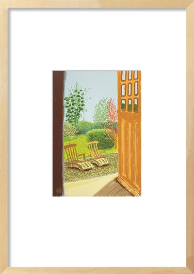 데이비드 호크니-The Arrival of Spring no. 138