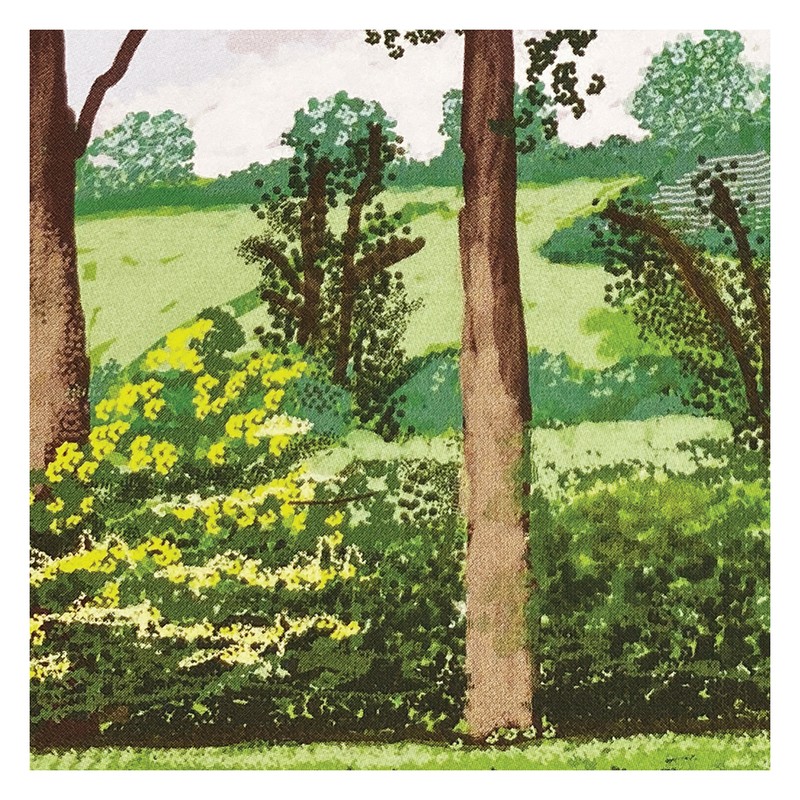데이비드 호크니-The Arrival of Spring no. 299