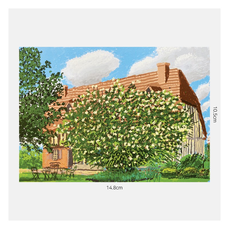 데이비드 호크니-The Arrival of Spring no. 316