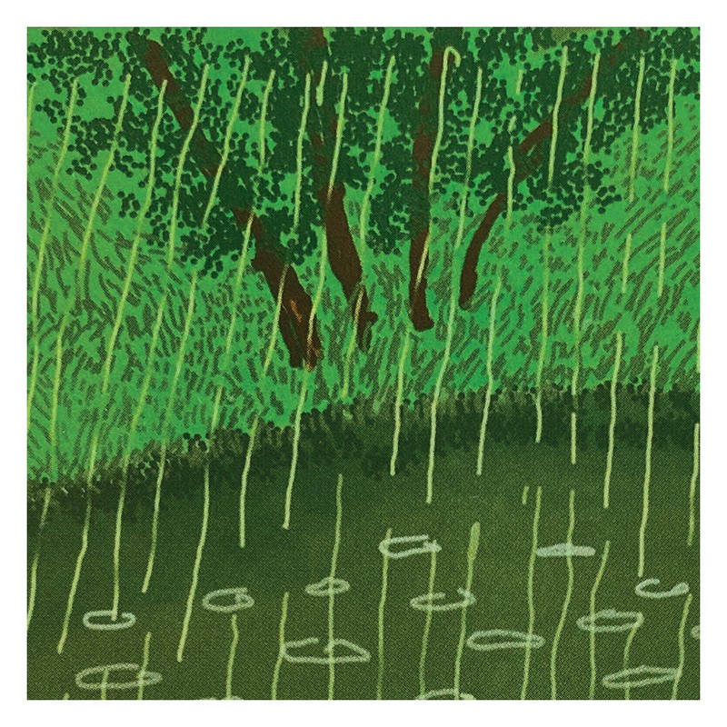 데이비드 호크니-The Arrival of Spring no. 346