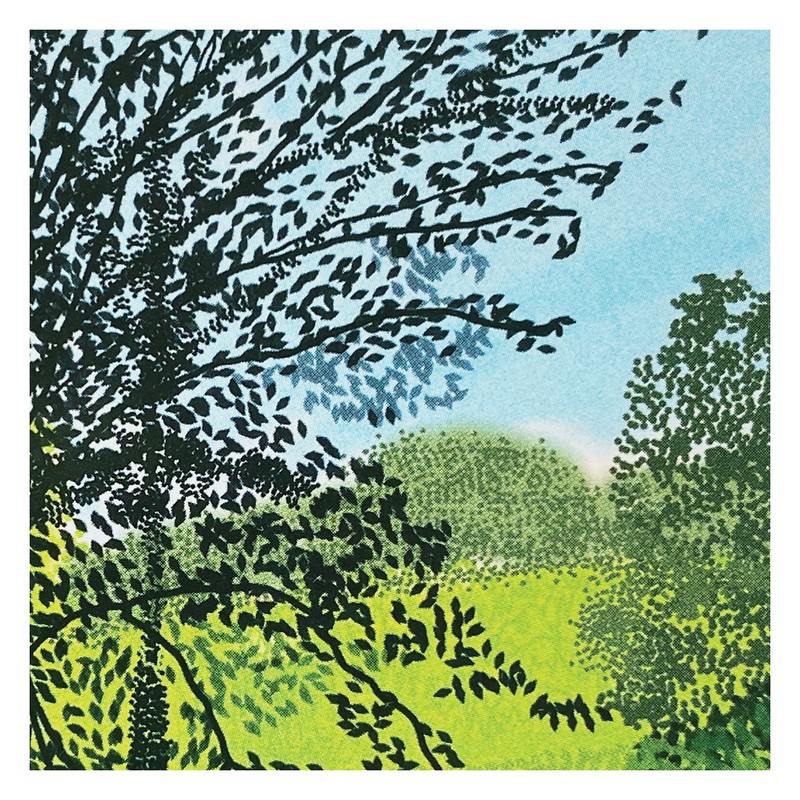 데이비드 호크니-The Arrival of Spring no. 358