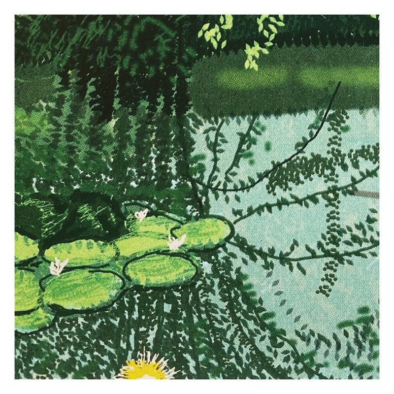 데이비드 호크니-The Arrival of Spring no. 358