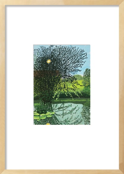 데이비드 호크니-The Arrival of Spring no. 358