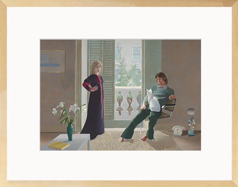 데이비드 호크니-Mr and Mrs Clark and Percy