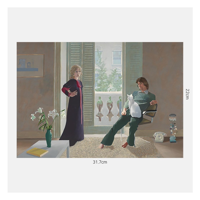데이비드 호크니-Mr and Mrs Clark and Percy