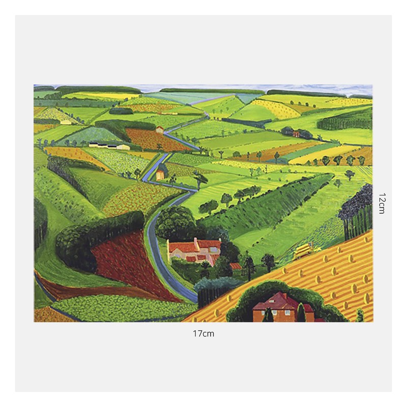 데이비드 호크니-Road Across The Wolds