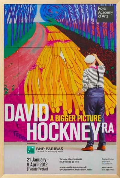 데이비드 호크니-Hockney A Bigger Picture, 2012