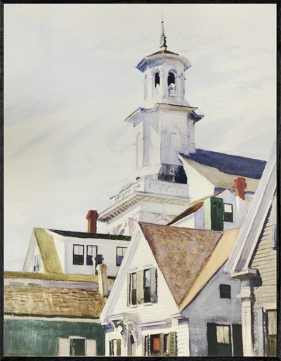 에드워드 호퍼 Edward Hopper-Methodist Church Tower