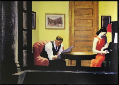 에드워드 호퍼 Edward Hopper-Room in New York